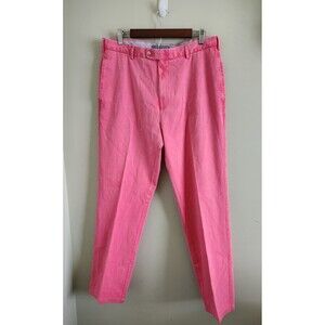 Peter Millar Men’s Pants Sz 34 Tango Pink Pima Cotton- $125 NWT